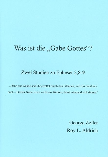 Was ist die "Gabe Gottes"?